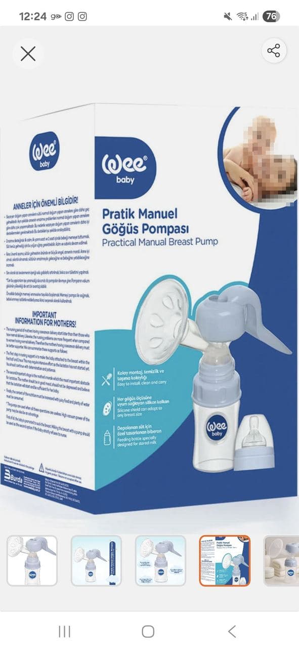 süt sağım pompası